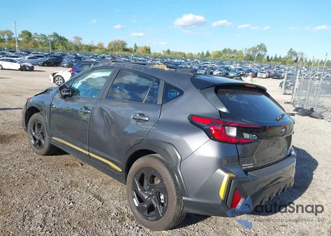 2024 Subaru Crosstrek Sport из США, поврежденный, VIN 4S4GUHF65R3802256